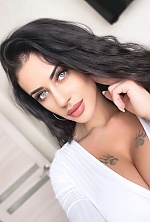 Ukrainian mail order bride Valentina from Belgorod with black hair and blue eye color - image 5