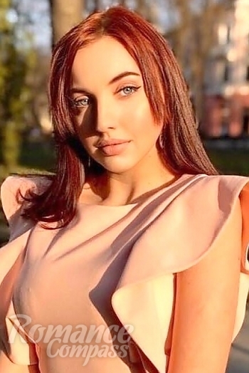 Ukrainian mail order bride Andriana from Ivano-Frankivsk with brunette hair and grey eye color - image 1