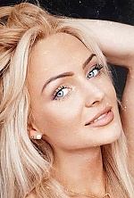 Ukrainian mail order bride Monika from Warsaw with blonde hair and blue eye color - image 7