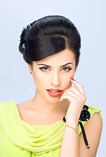 Ukrainian mail order bride Anastasia from Odessa with black hair and brown eye color - image 3