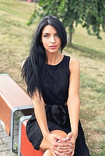Ukrainian mail order bride Anna from Vinnitsa with black hair and blue eye color - image 4