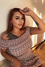 Ukrainian mail order bride Iryna from Nikolaev with red hair and brown eye color - image 5