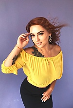 Ukrainian mail order bride Iryna from Nikolaev with red hair and brown eye color - image 3