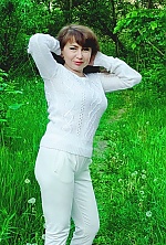 Ukrainian mail order bride Olha from Luhansk with auburn hair and grey eye color - image 4