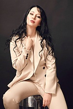 Ukrainian mail order bride Ludmila from Stavropol with black hair and brown eye color - image 4