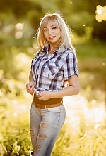 Ukrainian mail order bride Marina from Dnepr with blonde hair and green eye color - image 2
