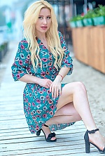 Ukrainian mail order bride Nina from Odessa with blonde hair and green eye color - image 6