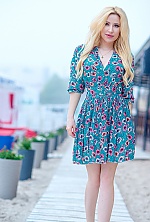 Ukrainian mail order bride Nina from Odessa with blonde hair and green eye color - image 5