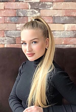 Ukrainian mail order bride Nadezhda from Kiev with blonde hair and blue eye color - image 14
