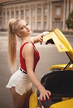 Ukrainian mail order bride Nadezhda from Kiev with blonde hair and blue eye color - image 8