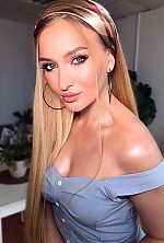 Ukrainian mail order bride Nadezhda from Kiev with blonde hair and blue eye color - image 11