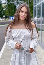 Ukrainian mail order bride Marina from Moscow with brunette hair and green eye color - image 5