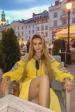 Ukrainian mail order bride Kristina from Kiev with light brown hair and blue eye color - image 12