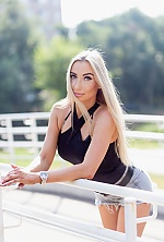 Ukrainian mail order bride Marina from Krivoy Rog with blonde hair and blue eye color - image 3