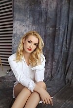 Ukrainian mail order bride Marina from Kyiv with blonde hair and grey eye color - image 15