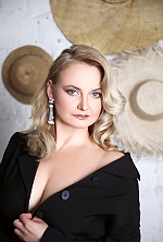 Ukrainian mail order bride Irina from Kyiv with blonde hair and blue eye color - image 5