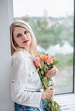 Ukrainian mail order bride Marina from Kiev with blonde hair and brown eye color - image 8