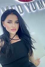 Ukrainian mail order bride Alyona from Moscow with black hair and blue eye color - image 3
