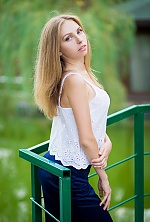 Ukrainian mail order bride Elizaveta from Kiev with light brown hair and blue eye color - image 3