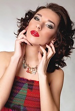 Ukrainian mail order bride Evgeniya from Kiev with brunette hair and green eye color - image 4