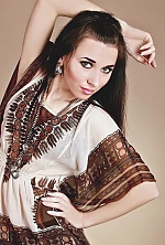 Ukrainian mail order bride Evgeniya from Kiev with brunette hair and green eye color - image 2