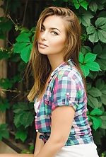 Ukrainian mail order bride Victoria from Kiev with light brown hair and green eye color - image 8