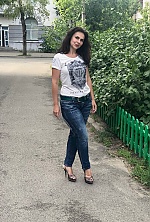 Ukrainian mail order bride Alla from Kiev with brunette hair and brown eye color - image 3