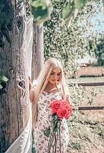 Ukrainian mail order bride Yana from Perm with blonde hair and brown eye color - image 2