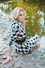 Ukrainian mail order bride Alla from Cherkassy with blonde hair and green eye color - image 8