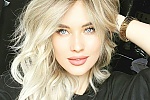 Ukrainian mail order bride Anastasia from Kiev with blonde hair and blue eye color - image 2