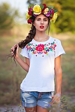 Ukrainian mail order bride Elena from Nikolaev with brunette hair and green eye color - image 7