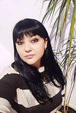 Ukrainian mail order bride Elena from Kherson with black hair and grey eye color - image 4