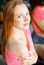 Ukrainian mail order bride Elena from Kiev with light brown hair and green eye color - image 4