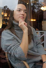 Ukrainian mail order bride Aleksandra from Kiev with brunette hair and brown eye color - image 5