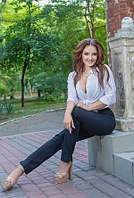 Ukrainian mail order bride Marina from Odesa with light brown hair and green eye color - image 4