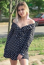 Ukrainian mail order bride Alina from Bender with blonde hair and blue eye color - image 9