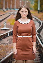 Ukrainian mail order bride Vitaliya from Rostov with light brown hair and green eye color - image 3