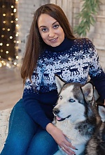Ukrainian mail order bride Lilia from Kherson with brunette hair and brown eye color - image 6