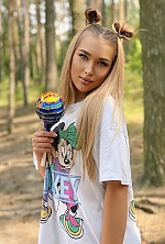 Ukrainian mail order bride Anastasiia from Kiev with light brown hair and blue eye color - image 4