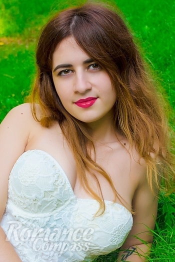 Ukrainian mail order bride Yuliya from Odessa with light brown hair and brown eye color - image 1