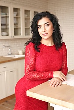 Ukrainian mail order bride Elena from Kiev with black hair and brown eye color - image 3