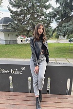 Ukrainian mail order bride Karina from Kamenets Podolsk with black hair and green eye color - image 4