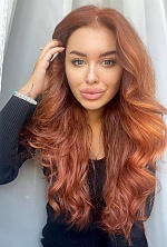 Ukrainian mail order bride Ruslana from Odessa with red hair and green eye color - image 7