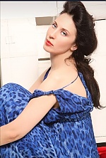 Ukrainian mail order bride Elvira from Moscow with brunette hair and grey eye color - image 2