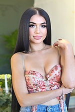 Ukrainian mail order bride Anastasia from Odessa with black hair and brown eye color - image 8