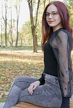 Ukrainian mail order bride Nadezhda from Lviv with brunette hair and green eye color - image 8