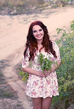 Ukrainian mail order bride Yulia from Odessa with red hair and blue eye color - image 9