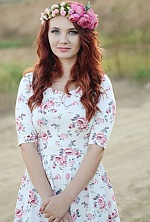 Ukrainian mail order bride Yulia from Odessa with red hair and blue eye color - image 4