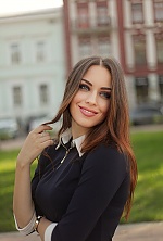Ukrainian mail order bride Anna from Odessa with brunette hair and green eye color - image 3