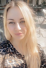 Ukrainian mail order bride Elena from Sumy with blonde hair and grey eye color - image 4